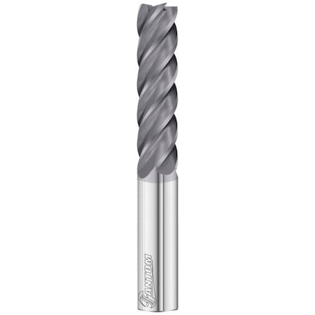 5-Flute - Variable Helix - 3410 Fantom HP End Mills, FC18, RH Spiral, Square, Extra-Long, 1/2